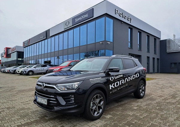 SsangYong Korando cena 123900 przebieg: 3500, rok produkcji 2022 z Stary Sącz małe 79